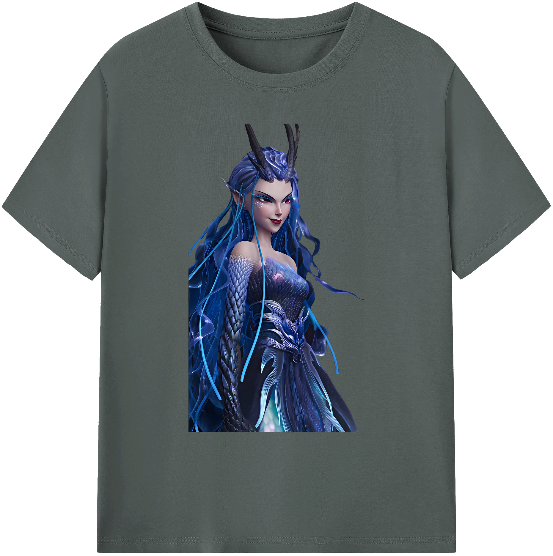 （画像用） Ne Zha 2 ナタ 魔童の大暴れ 綿100％ メンズ半袖Tシャツ｜肌触りやわらか＆通気性